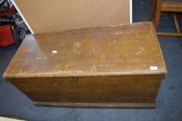 Victorian Pine Blanket Box