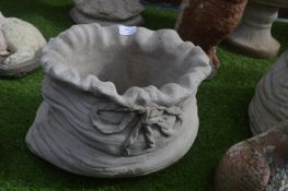 Garden Planter in the form of a Sack
