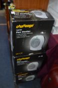 Three Challenge 3kw fan Heaters