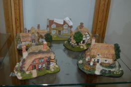 Five Quaint MIniature Cottages