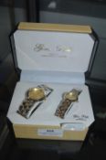 Gino Polli His & Her Boxed Watch Set