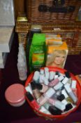 Collection of Ladies Toiletries and Nail Varnish