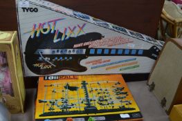 Hot Lixx Electric Guitar and a Railrace Tabletop G