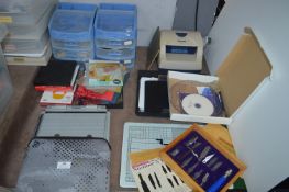 Tabletop Lot of Assorted Craft Equipment Including