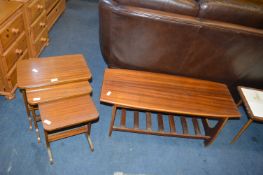 Retro Nest of Tables and Coffee Table