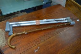 Three Walking Sticks