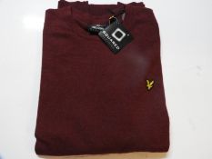*Lyle & Scott Knitted Pullover Size: XL