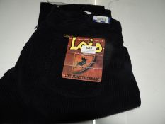 *Lois Dallas Jumbo Cords (Navy Blue) Size: 38/32