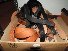 *Twenty Four Mixed Leather Belts