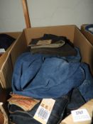 *Box of Assorted Clothing (Some with Faults)