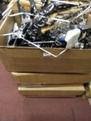 *Three Boxes of Assorted Coat Hangers