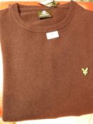 *Lyle & Scott Knitted Top Size: XXL