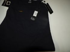 *Lois Chino Style Trousers (Blue) Size: 33/30