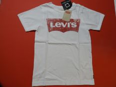 Levi's Childs T-Shirt (White) Size: 8 Years