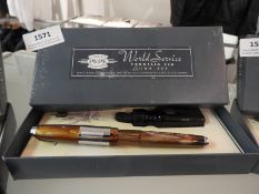 *Pepe World Service Fountain Pen with Ink