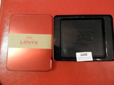 *Levi's Black Leather Wallet