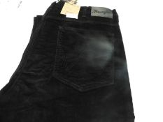 *Wrangler Arizona Black Cords Size: 40/30