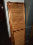 *Three Pairs of Western Style Louver Doors