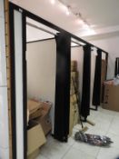 *Four Changing Rooms Comprising of Four Wall Mount