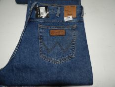 *Wrangler Texas Original Straight Denim Jeans Size