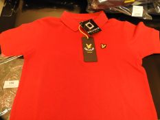 Lyle & Scott Junior Polo Shirt Size: 8-9 Years