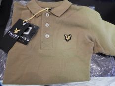 Lyle & Scott Junior Polo Shirt (Bay Green) Size: 1