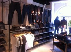 *Burnished Steel Shop Display System