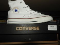 Pair of Converse Shoes (as per photograph) Size: 3