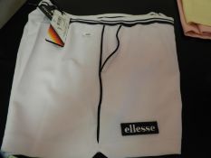 *Ellesse Shorts (White) Size: XXL