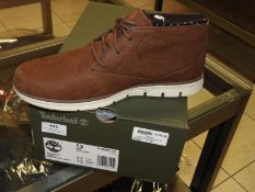 *Pair of Timberland Mens Chukka Boots (Dark Brown)
