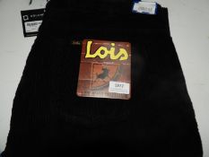 *Lois Dallas Jumbo Cord (Black) Size: 40/30