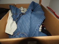*Box of Assorted Clothing (Some with Faults)