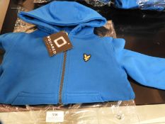 Lyle & Scott Junior Hoodie (Blue) Size: 6-7 Years