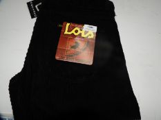 *Lois Dallas Jumbo Cord (Black) Size: 32/34