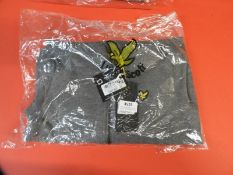 Lyle & Scott Junior Hoodie (Grey) Size: 8-9 Years