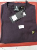 *Lyle & Scott Crew Neck Jumper Size: XXL