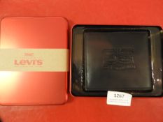 *Levi's Black Leather Wallet
