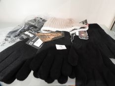 *Five Pairs of Knitted Woolen Gloves and a Lyle &