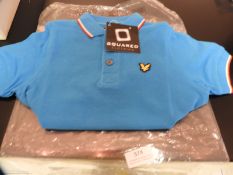 Lyle & Scott Junior Polo (Sea Blue) Size: 4-5 Year