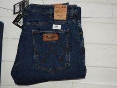 *Wrangler Arizona Classic Straight Blue Denim Jean