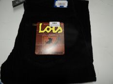 *Lois Dallas Jumbo Cord (Black) Size: 32/30