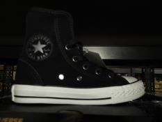 Pair of Converse Shoes (as per photograph) Size: 2