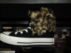 Pair of Converse Shoes (as per photograph) Size: 2