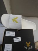 *Pair of Lyle & Scott Mens Sliders Size: 9