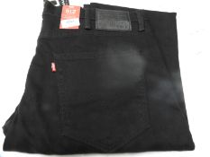 *Levi 512 Slim Taper Jeans (Black) Size: 48/32