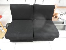 *Pair of Black Reception Chairs