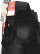 Levi 510 Children's Jeans (Black) Size: 12 Years