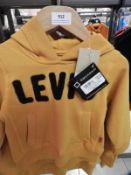 Levi Childs Hoodie Top (Gold) Size: 2 Years
