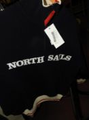 *North Sails Zip Up Knitted Pullover Size: Large