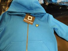Lyle & Scott Junior Hoodie (Blue) Size: 14-15 Year